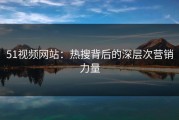 51视频网站：热搜背后的深层次营销力量
